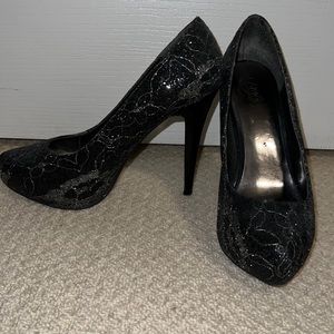 Carlos Santana Vintage sparkly heels